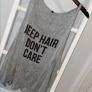 Jeep tank top